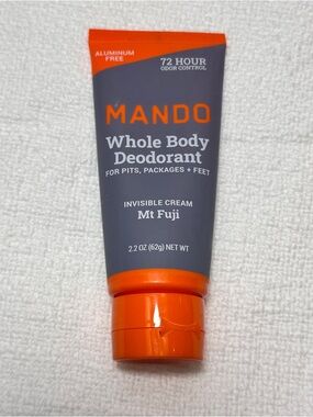 NEW Mando Whole Body Deodorant Invisible Cream Mt Fuji